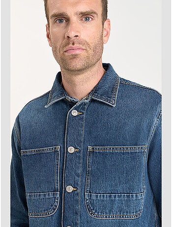 Chemise hisa en jeans 'le temps des cerises'