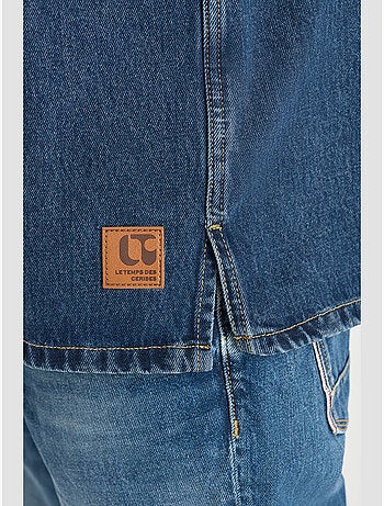 Chemise hisa en jeans 'le temps des cerises'