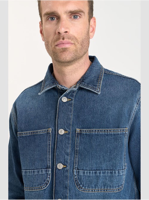 Chemise HISA en jeans 'Le Temps Des Cerises' - Kiabi