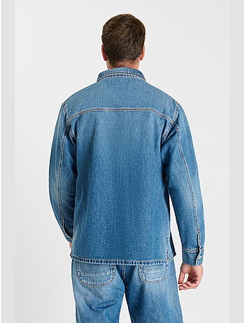 Chemise HISA en jeans 'Le Temps Des Cerises'