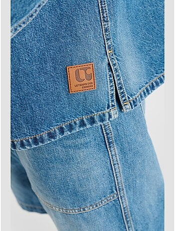 Chemise HISA en jeans 'Le Temps Des Cerises'