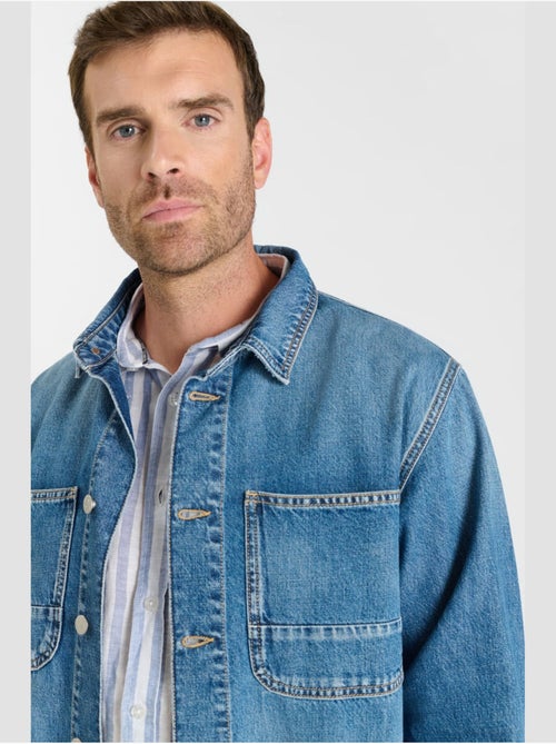 Chemise HISA en jeans 'Le Temps Des Cerises' - Kiabi