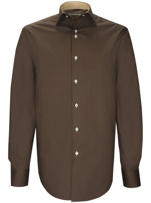 Chemise homme 100% coton coupe droite CLASMA Emporio balzani - Kiabi