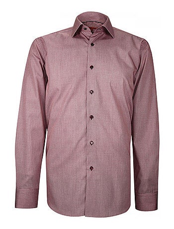 Chemise homme 100% coton coupe droite MOULIS Andrew Mac Allister Bordeaux , 40
