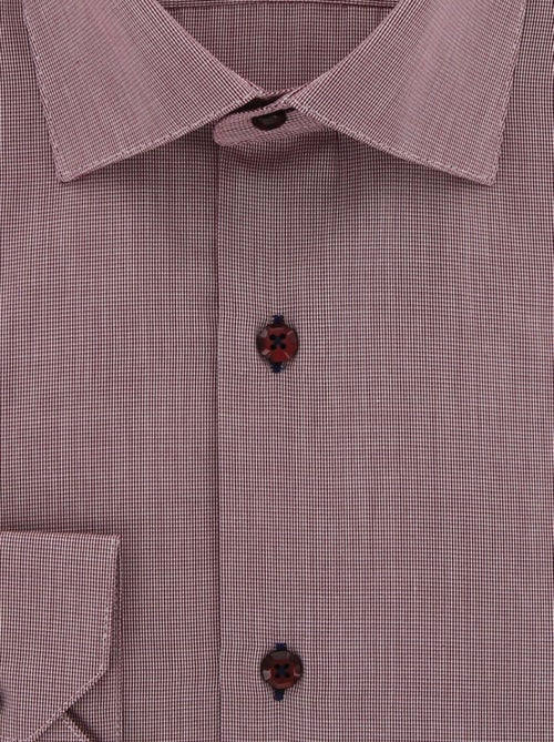 Chemise homme 100% coton coupe droite MOULIS Andrew Mac Allister Bordeaux , 40 - Kiabi