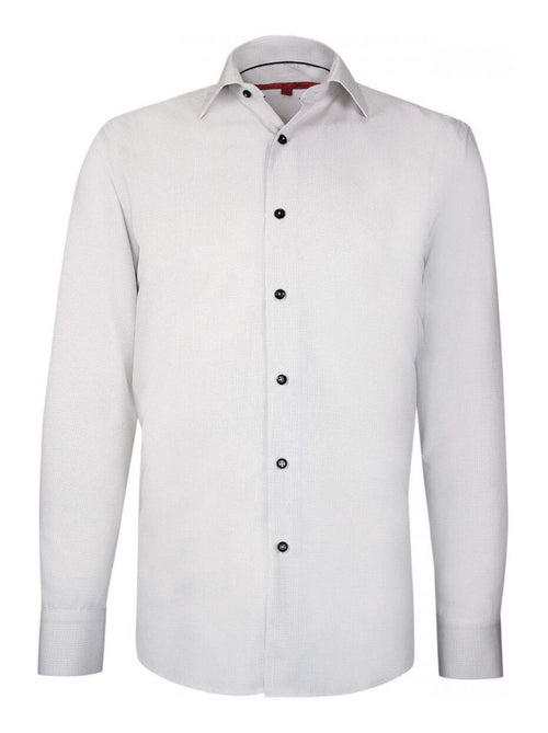 Chemise homme 100% coton coupe droite WORKY Andrew Mac Allister Beige , 41 - Kiabi