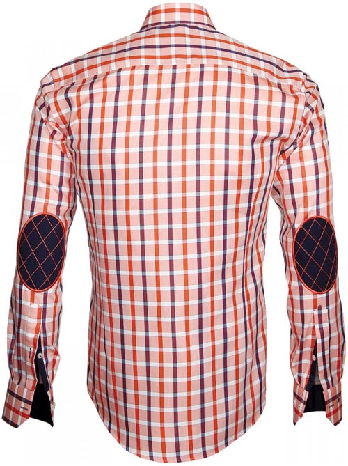 Chemise homme à coudières coupe cintrée AREZZO Emporio balzani - Kiabi