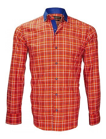 Chemise homme à coudières coupe cintrée COLLOSEO Emporio balzani