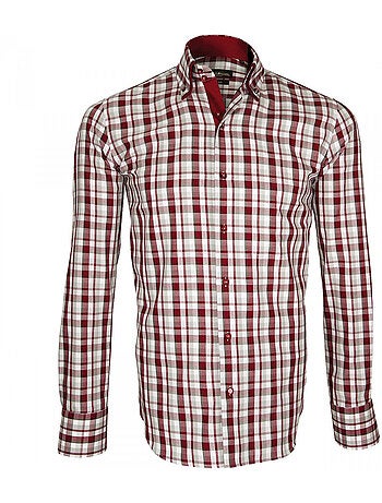 Chemise homme à coudières coupe cintrée DONIZZO Emporio balzani