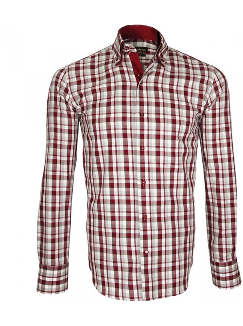 Chemise homme à coudières coupe cintrée DONIZZO Emporio balzani - Kiabi