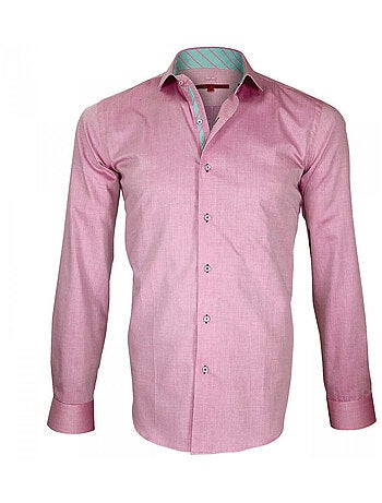 Chemise homme à courdières coupe cintrée ELBOW Andrew Mac Allister