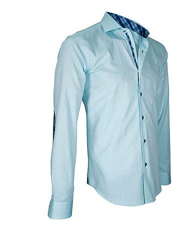 Chemise homme à courdières coupe cintrée ELBOW Andrew Mac Allister
