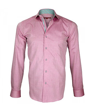 Chemise homme à courdières coupe cintrée ELBOW Andrew Mac Allister