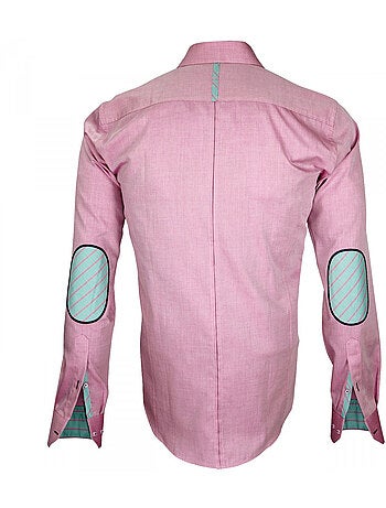 Chemise homme à courdières coupe cintrée ELBOW Andrew Mac Allister