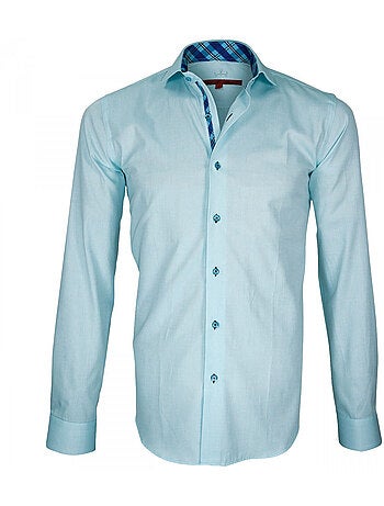 Chemise homme à courdières coupe cintrée ELBOW Andrew Mac Allister