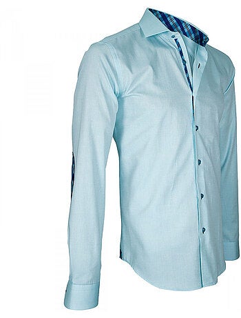Chemise homme à courdières coupe cintrée ELBOW Andrew Mac Allister