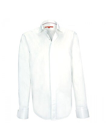 Chemise homme à manchette biseautée coupe droite WILLIAM Andrew Mac Allister