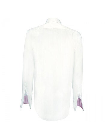 Chemise homme à manchette biseautée coupe droite WILLIAM Andrew Mac Allister