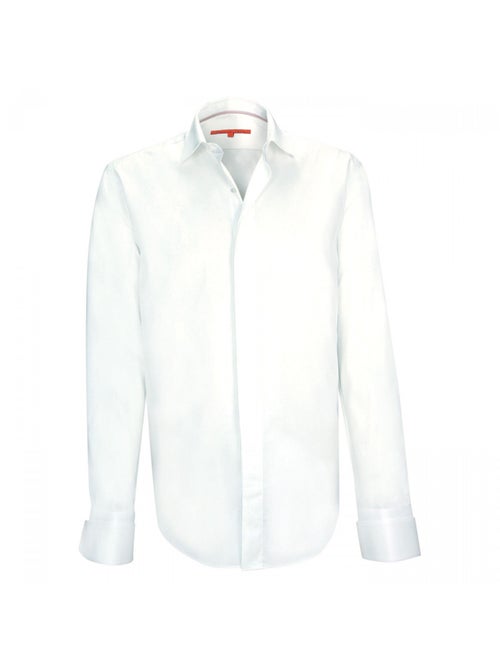 Chemise homme à manchette biseautée coupe droite WILLIAM Andrew Mac Allister - Kiabi