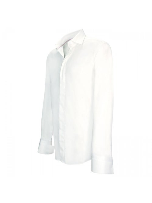 Chemise homme à manchette biseautée coupe droite WILLIAM Andrew Mac Allister - Kiabi