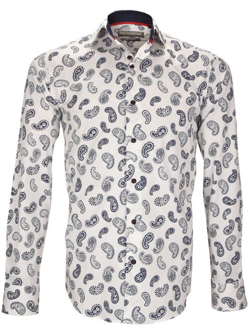 Chemise homme à motifs coupe cintrée SAN SEVERO Emporio balzani - Kiabi Chemise homme à motifs coupe cintrée SAN SEVERO Emporio balzani - Kiabi