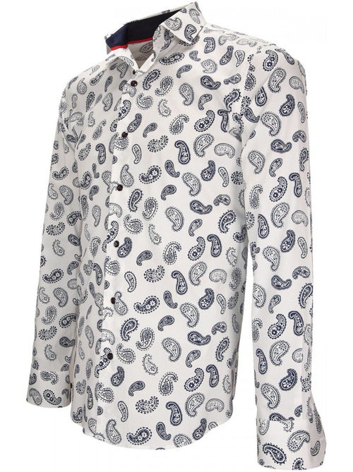 Chemise homme à motifs coupe cintrée SAN SEVERO Emporio balzani - Kiabi Chemise homme à motifs coupe cintrée SAN SEVERO Emporio balzani - Kiabi