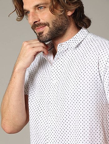Chemise homme à motifs palmiers 'Deeluxe'