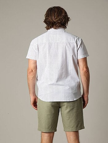 Chemise homme à motifs palmiers 'Deeluxe'