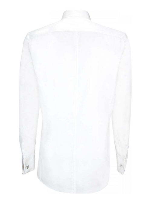 Chemise homme à plastron coupe cintrée WINDSOR Andrew Mac Allister Blanc , 38 - Kiabi
