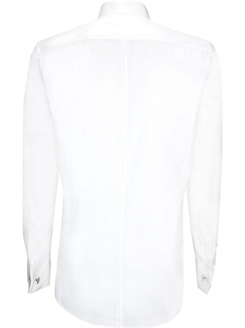 Chemise homme à plastron coupe cintrée WINDSOR Andrew Mac Allister Blanc - Kiabi