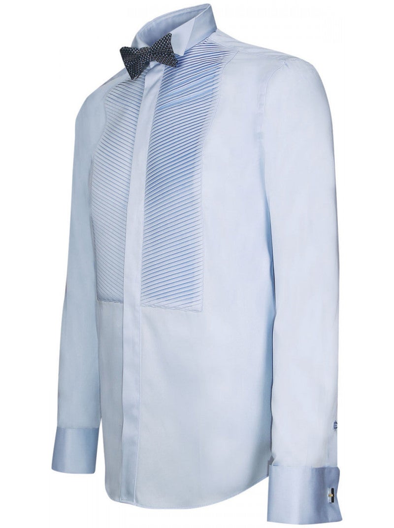 Chemise homme à plastron coupe cintrée WINDSOR Andrew Mac Allister Blanc - Kiabi