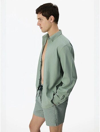 Chemise homme air en mélange de lin penti