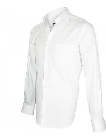 Chemise homme armurée double fil 120,2 coupe droite BUSINESS Andrew Mac Allister