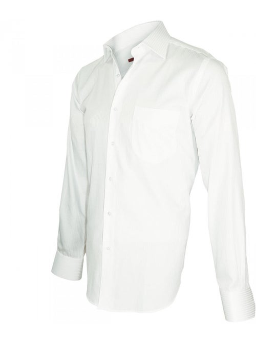 Chemise homme armurée double fil 120,2 coupe droite BUSINESS Andrew Mac Allister - Kiabi Chemise homme armurée double fil 120,2 coupe droite BUSINESS Andrew Mac Allister - Kiabi