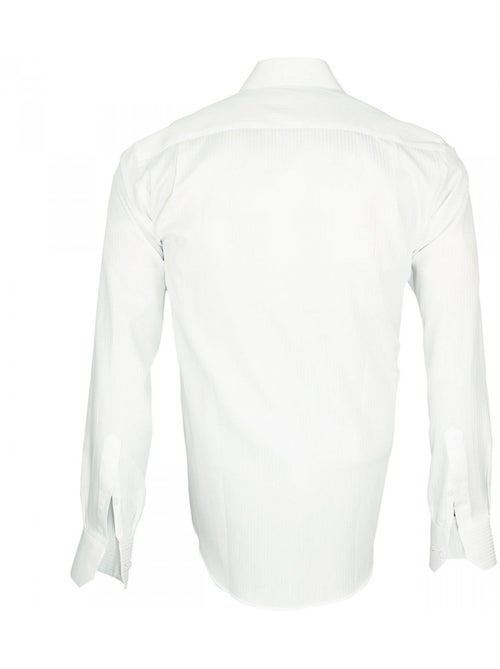 Chemise homme armurée double fil 120,2 coupe droite BUSINESS Andrew Mac Allister - Kiabi Chemise homme armurée double fil 120,2 coupe droite BUSINESS Andrew Mac Allister - Kiabi