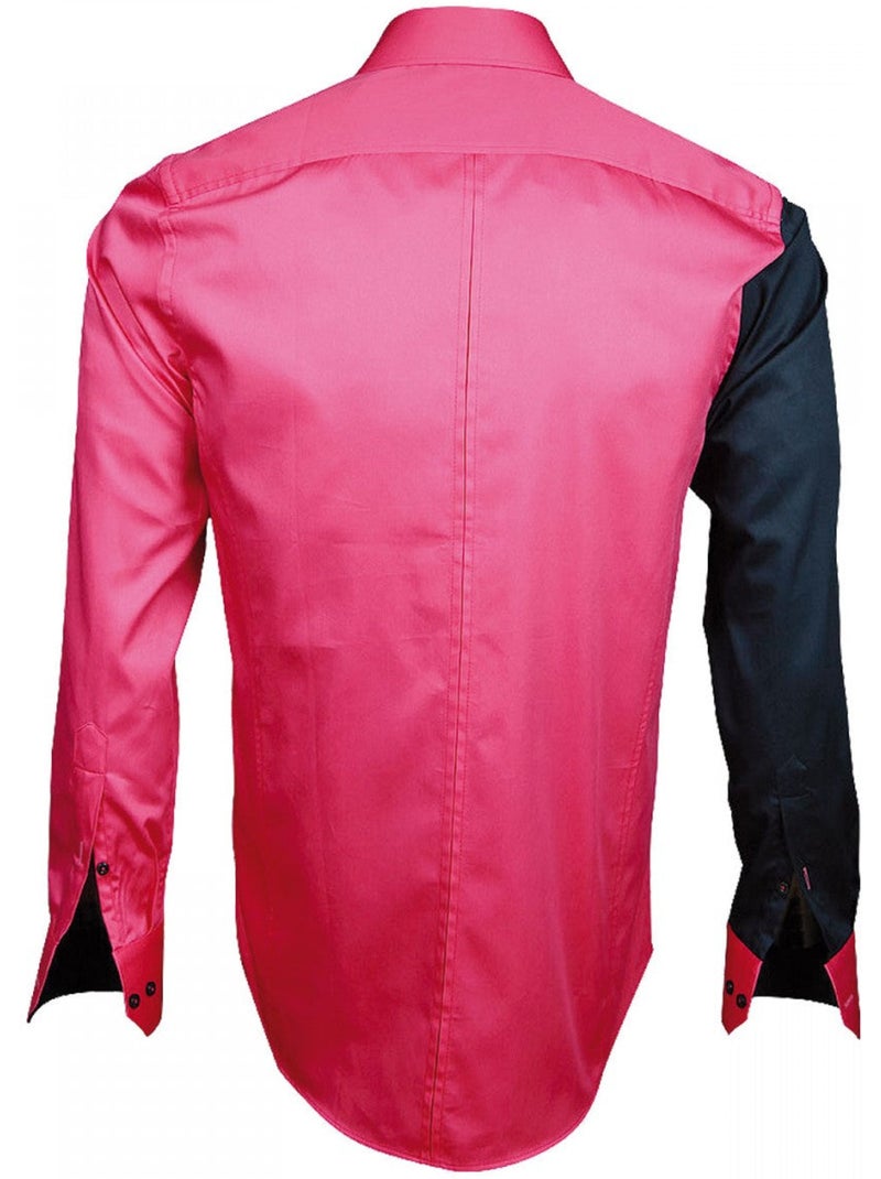 Chemise homme bicolore coupe cintrée nautica andrew mac allister Rose - Kiabi