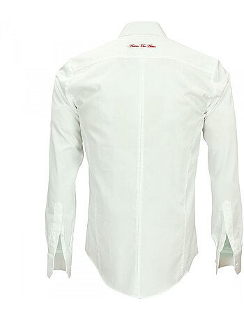 Chemise homme brodée coupe cintrée LEEDS Andrew Mac Allister