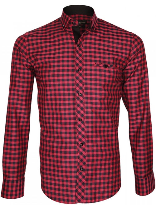 Chemise homme bucheron coupe cintrée SCORSO Emporio balzani - Kiabi Chemise homme bucheron coupe cintrée SCORSO Emporio balzani - Kiabi