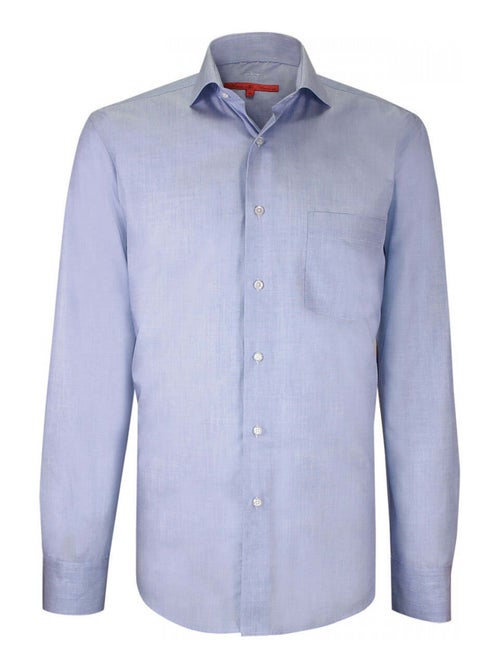 Chemise homme business coupe droite WILLIAM Andrew Mac Allister Bleu , 38 - Kiabi