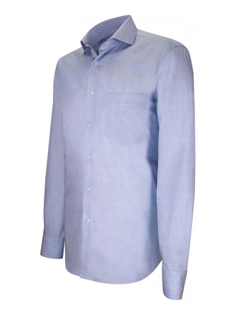 Chemise homme business coupe droite WILLIAM Andrew Mac Allister Bleu , 38 Bleu - Kiabi