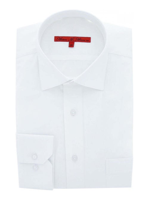 Chemise homme business coupe droite WILSON Andrew Mac Allister Blanc , 41 - Kiabi