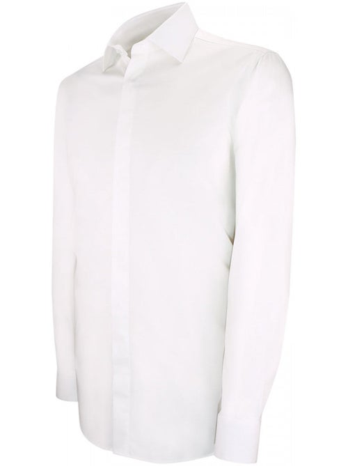Chemise homme business gorge cachée coupe cintrée ENZO Emporio balzani - Kiabi Chemise homme business gorge cachée coupe cintrée ENZO Emporio balzani - Kiabi