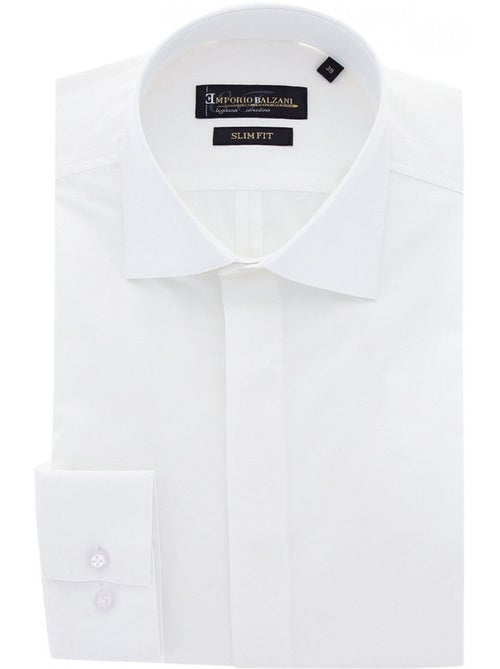 Chemise homme business gorge cachée coupe cintrée ENZO Emporio balzani - Kiabi Chemise homme business gorge cachée coupe cintrée ENZO Emporio balzani - Kiabi