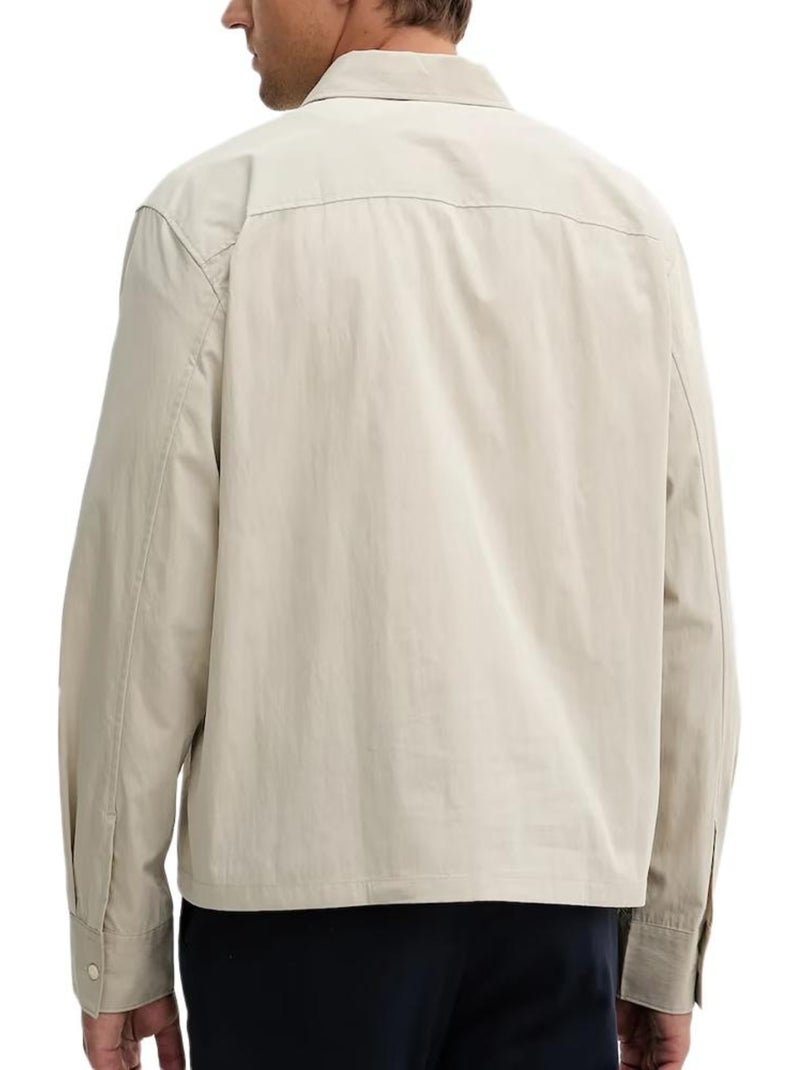 Chemise Homme Calvin Klein Jeans Beige - Kiabi