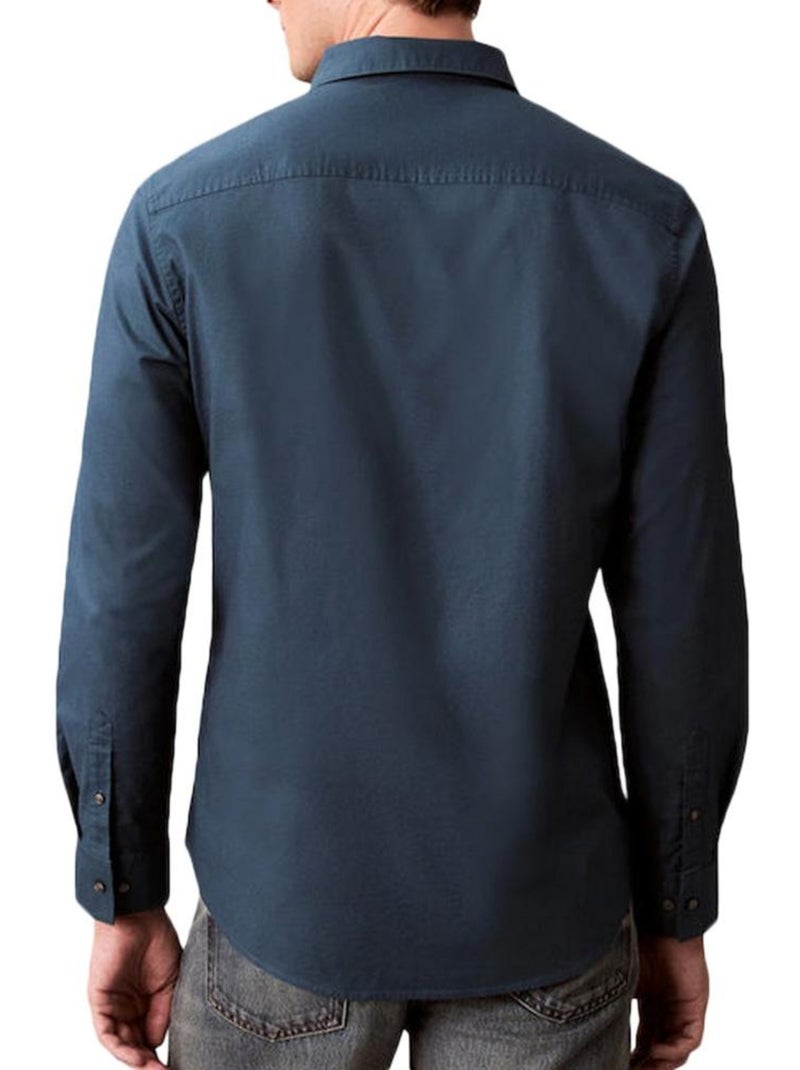 Chemise Homme Calvin Klein Jeans Bleu marine - Kiabi