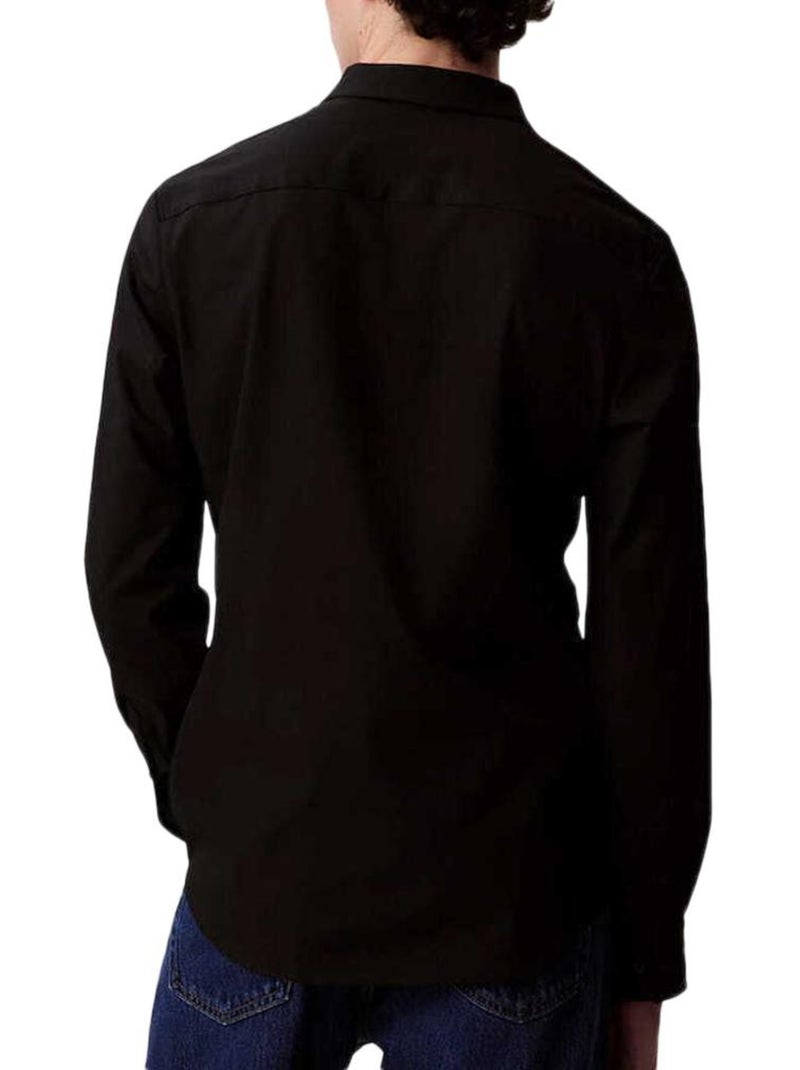 Chemise Homme Calvin Klein Jeans Noir - Kiabi