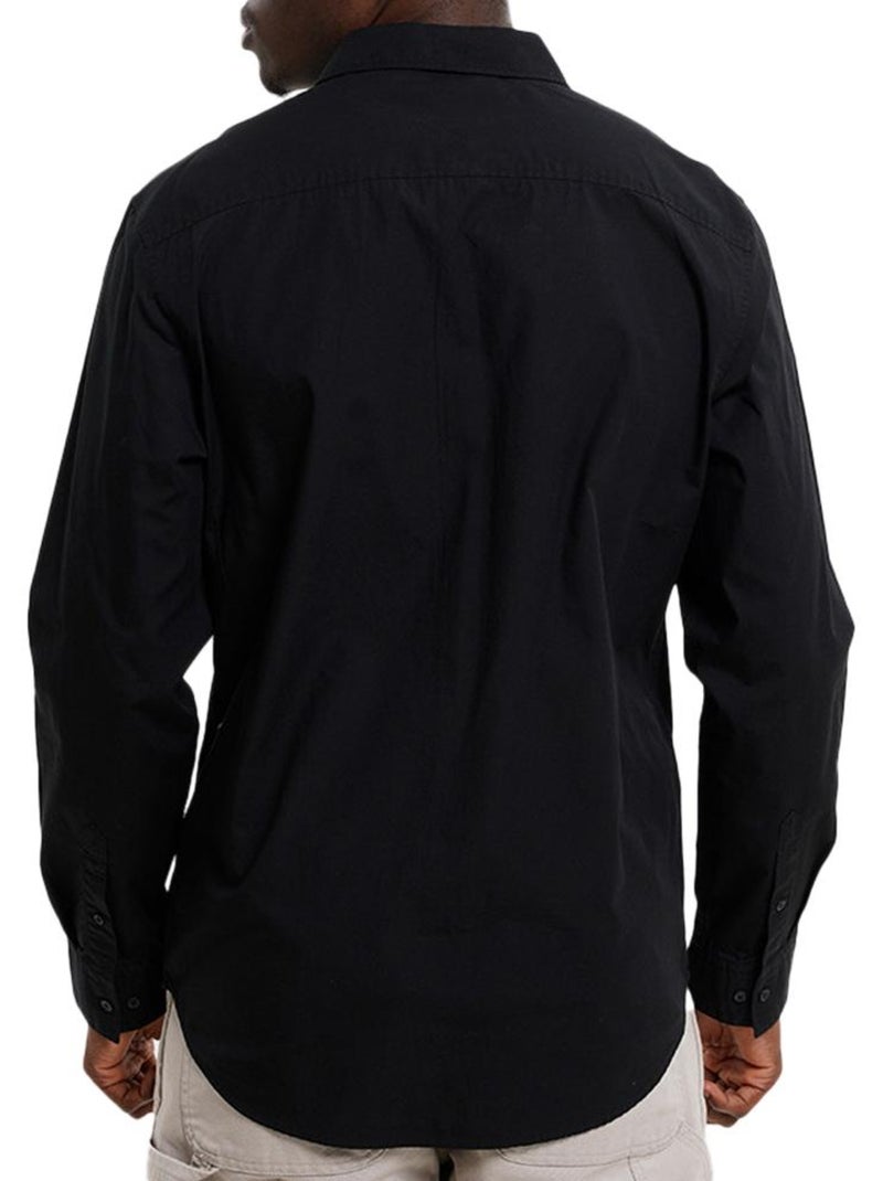 Chemise Homme Calvin Klein Jeans Noir - Kiabi
