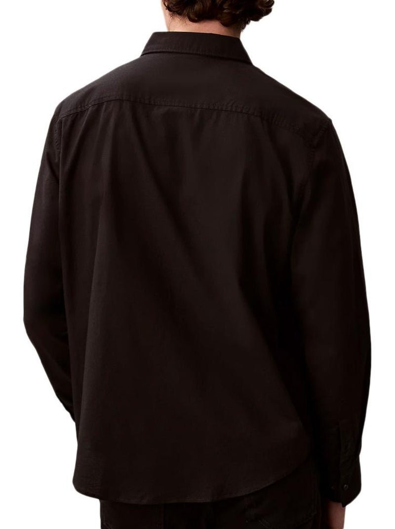 Chemise Homme Calvin Klein Jeans Noir - Kiabi