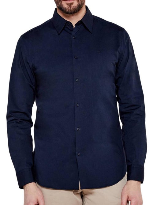 Chemise Homme Calvin Klein Jeans Solid Stretch - Kiabi