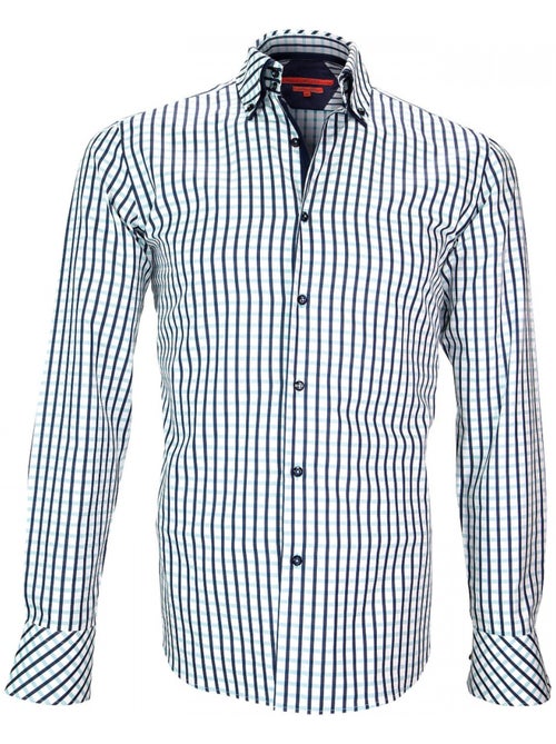 Chemise homme casual coupe cintrée SHEFFIELDS Andrew Mac Allister - Kiabi Chemise homme casual coupe cintrée SHEFFIELDS Andrew Mac Allister - Kiabi